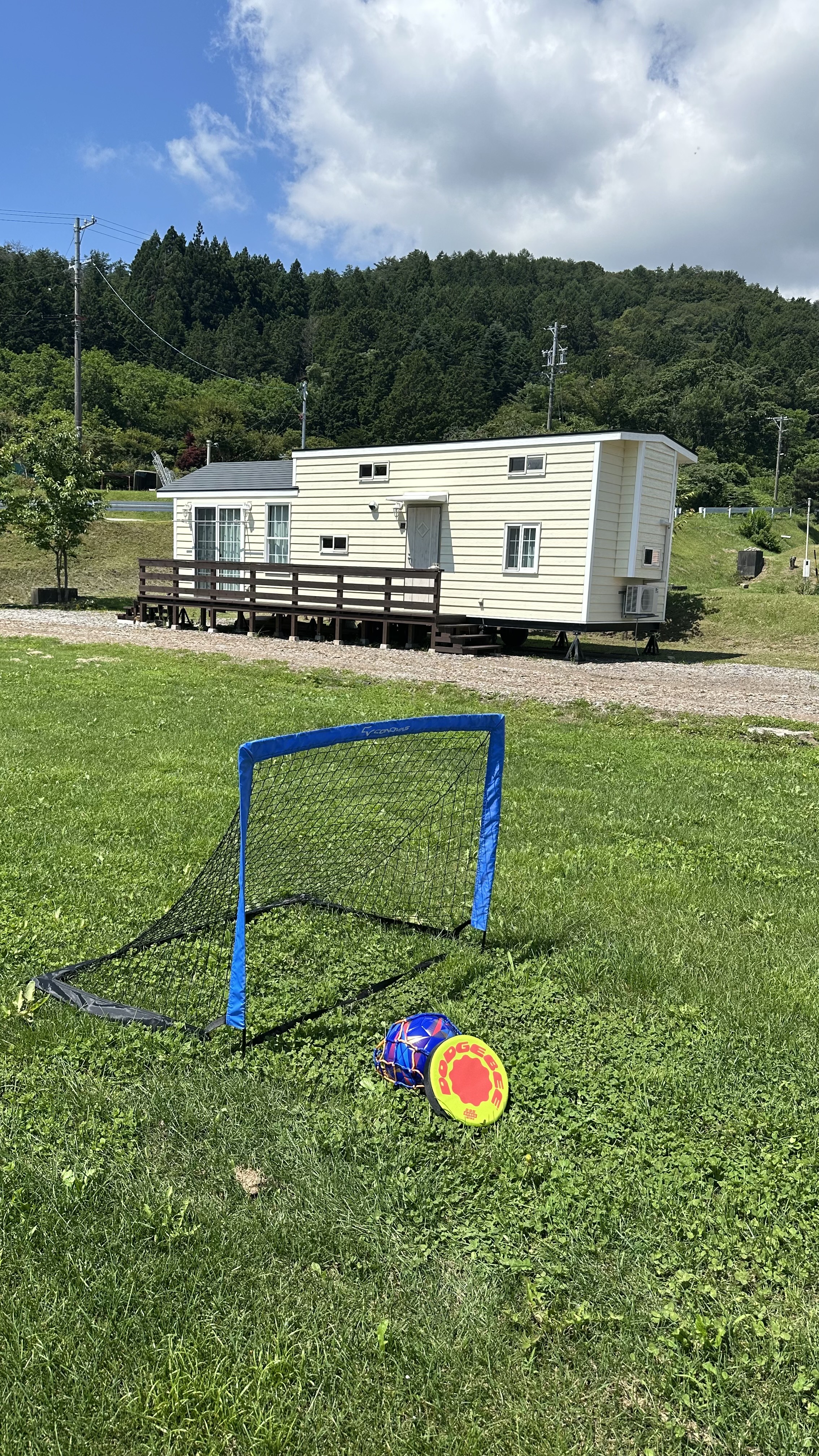 サッカーセット・フリスビー貸し出し